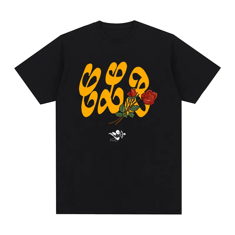 Drake Black Certified Lover Boy Hip Hop O-Ausschnitt T-Shirt 100 % gekämmte Baumwolle Herren T-Shirt Neues T-Shirt T-Shirt Damen Tops