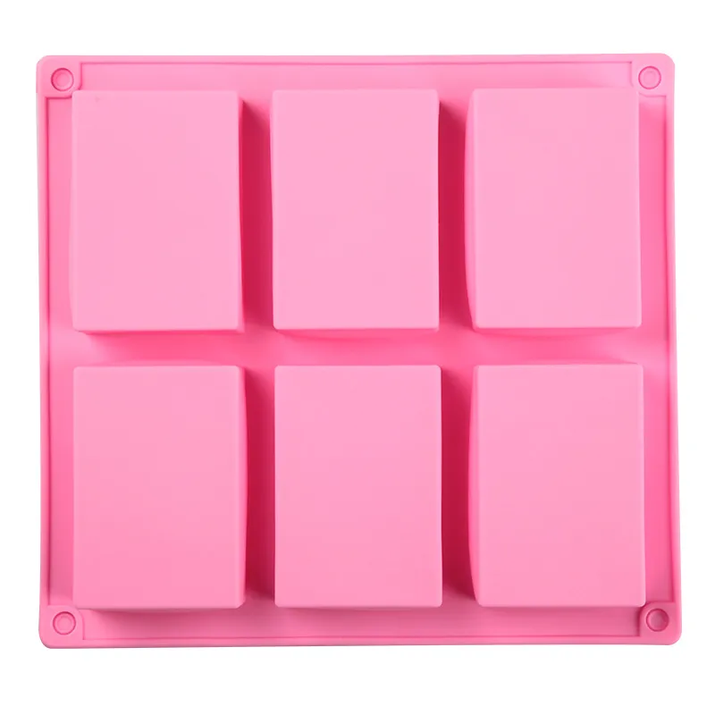 Baking Moulds square Silicone Baking Mould Cake Pan Molds Handmade Biscuit Soap mold dh8o55