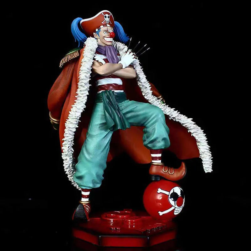 One Piece Buggy Figure - 28CM Anime Manga Stampede Edition, Premium PVC ...
