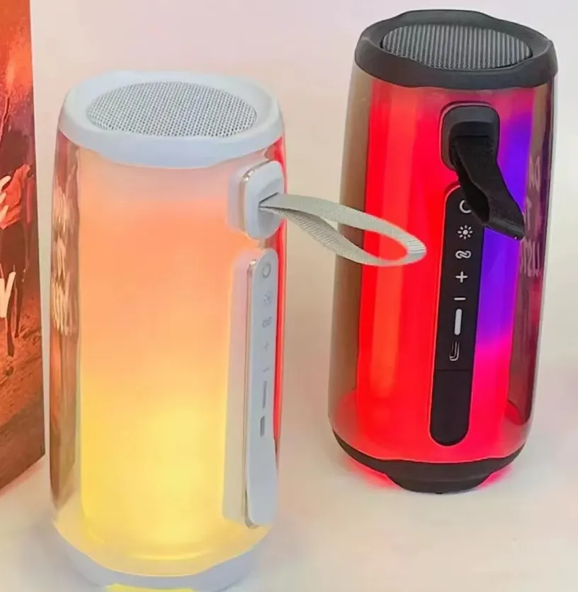 Przenośne głośniki obowiązujące puls 5 Wysokiej jakości bezprzewodowe Bluetooth Seapker Waterproof Suboofer RGB Bass Music Portable Audio System urządzenia domowe