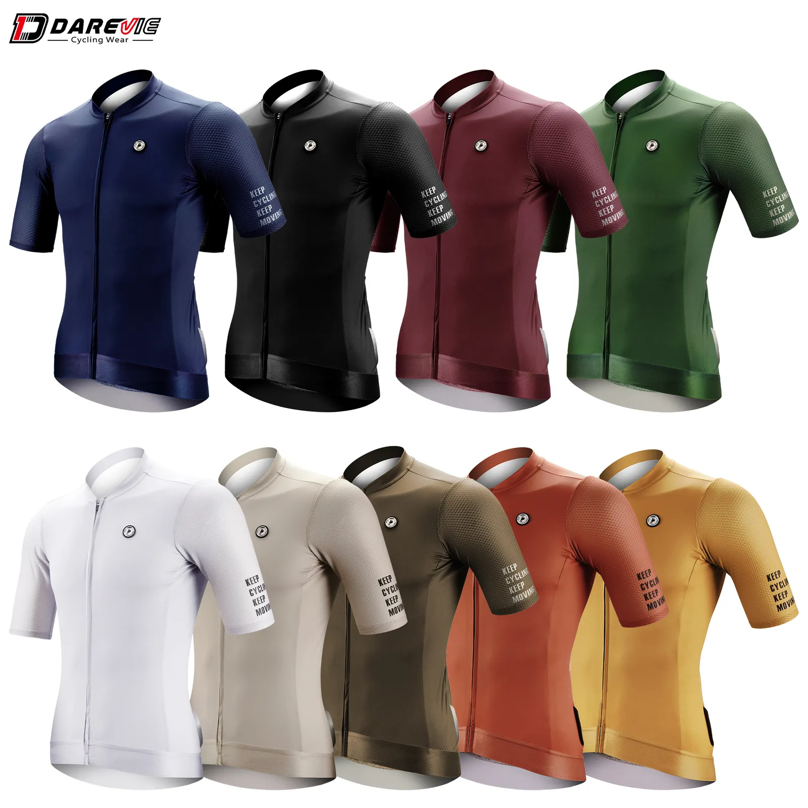 Cyclisme Chemises Tops DAREVIE Maillot SPF 50 Hommes Femmes Mode Vélo Pro Équipe Haute Qualité Chemise VTT Route 230717