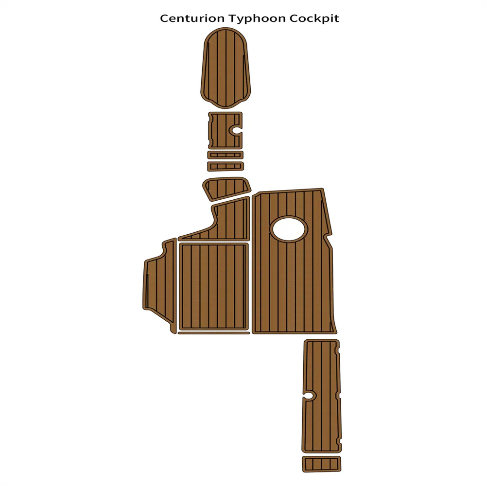 Centurion Typhoon Cocpit коврик лодка Eva Faux Foam Teak Deck Padl Pad