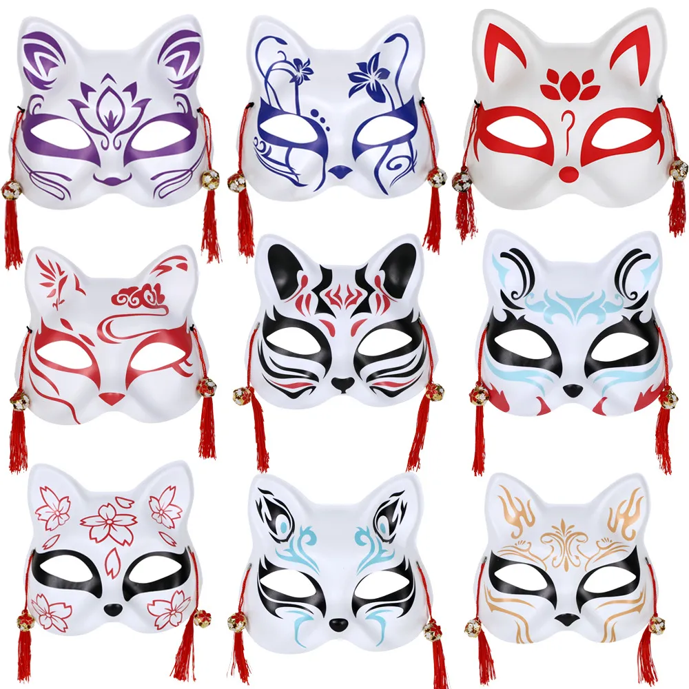 Anime Fox Mask - Hand-Painted Kitsune Mask, Japanese Style Cosplay Mask,  Demon Slayer Inspired, Masquerade Ball, Festival Prop - BH8602 from Dhgate  Party Masks - price 2.03, image size:1000x1000