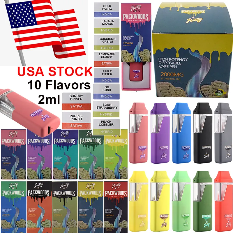 packwoods x runtz 2ml disposable vape pen Dragon Monster 2000 Puffs Vape