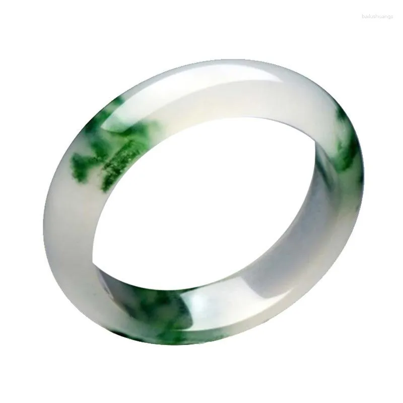 Bangle Myanmar Jadeite с сертификатом плавающего браслета.