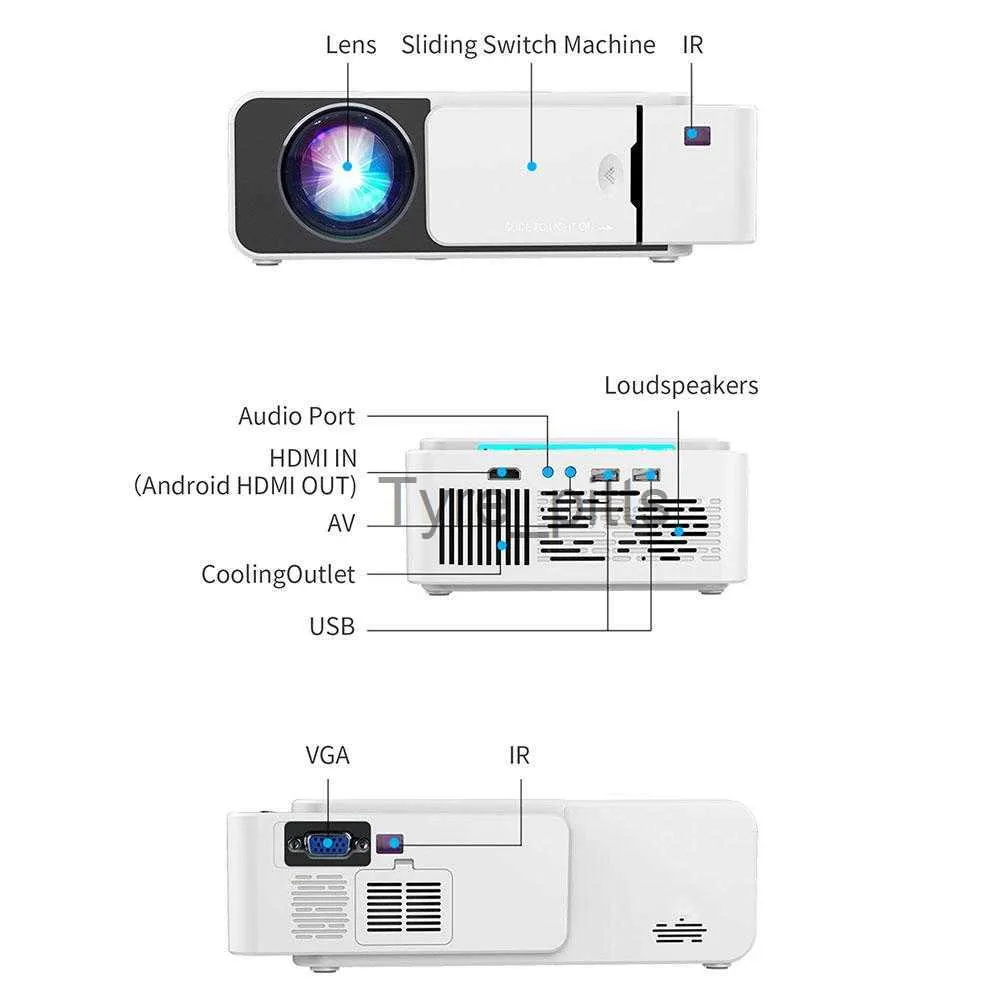 Comprar Proyector T5 HD Wifi - 100 Lumens, Miracast