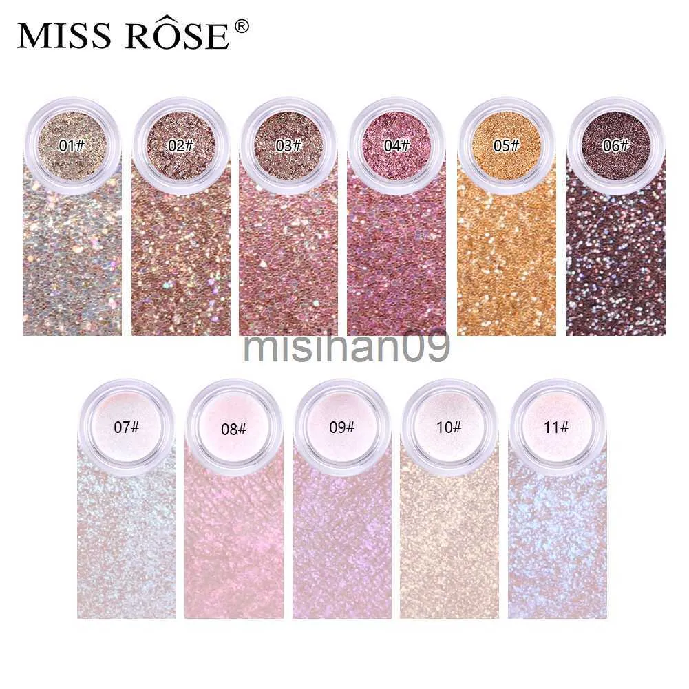 Other Makeup Miss Rose Colored Eye Shadow With Glitter / Highlighter Powder / Facial Makeup J230718