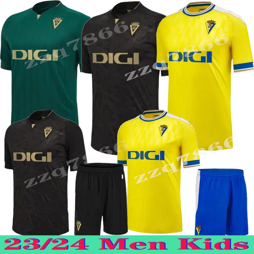 2023 Cadyz Carnaval Special Soccer Jerseys 2024 Home Away Away Lozano Lucas Mabil R. Alcaraz Alarcon A. Negredo Blanco Men Kit Kit Football Shirts