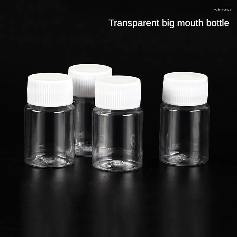 収納ボトルプラスチックペット透明な空のボトルスキンケア製品分割密閉された固体粉末容器15ml 30ml