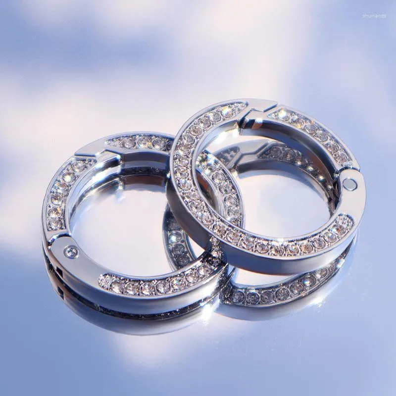 Luxury Rhinestone Keychain for Women Car Key Chain Ring Holder