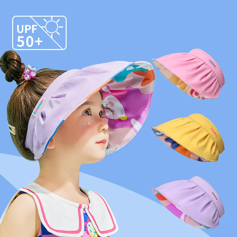 CAPS HATS Spring Autumn Cute Unicorn Parent-Child Bucket Hatt med pannband Girls Fashion Kids Sun Hat Outdoor Summer Child Cap 230717