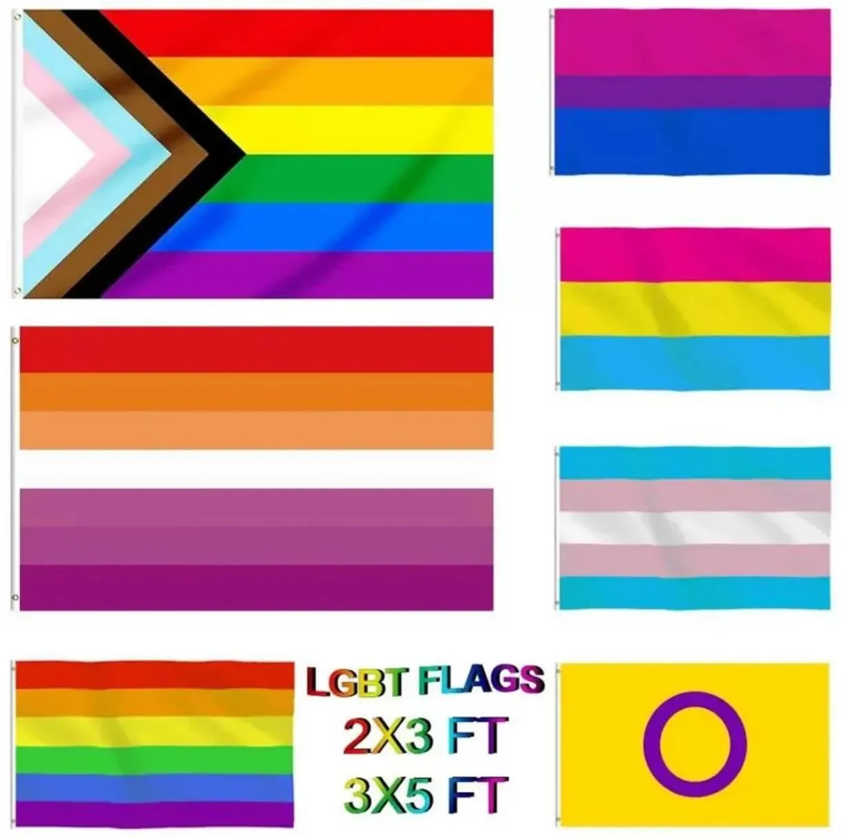 DHL Gay Banner Flag 90x150cm Rainbow Things Pride Bisexual Lesbian Pansexual LGBT Accessories Flags