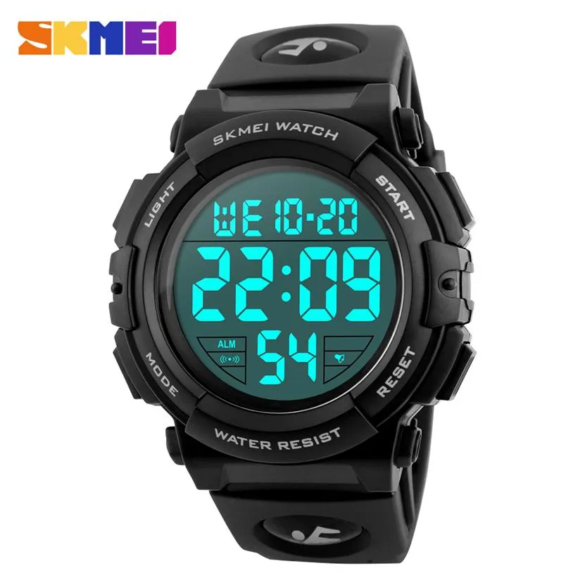 SKMEI Moda Relógios Esportivos Masculinos À Prova D' Água 50m Ao Ar Livre Relógio Digital Homens Natação Relógio de Pulso Reloj Hombre Montre Homme 12583160