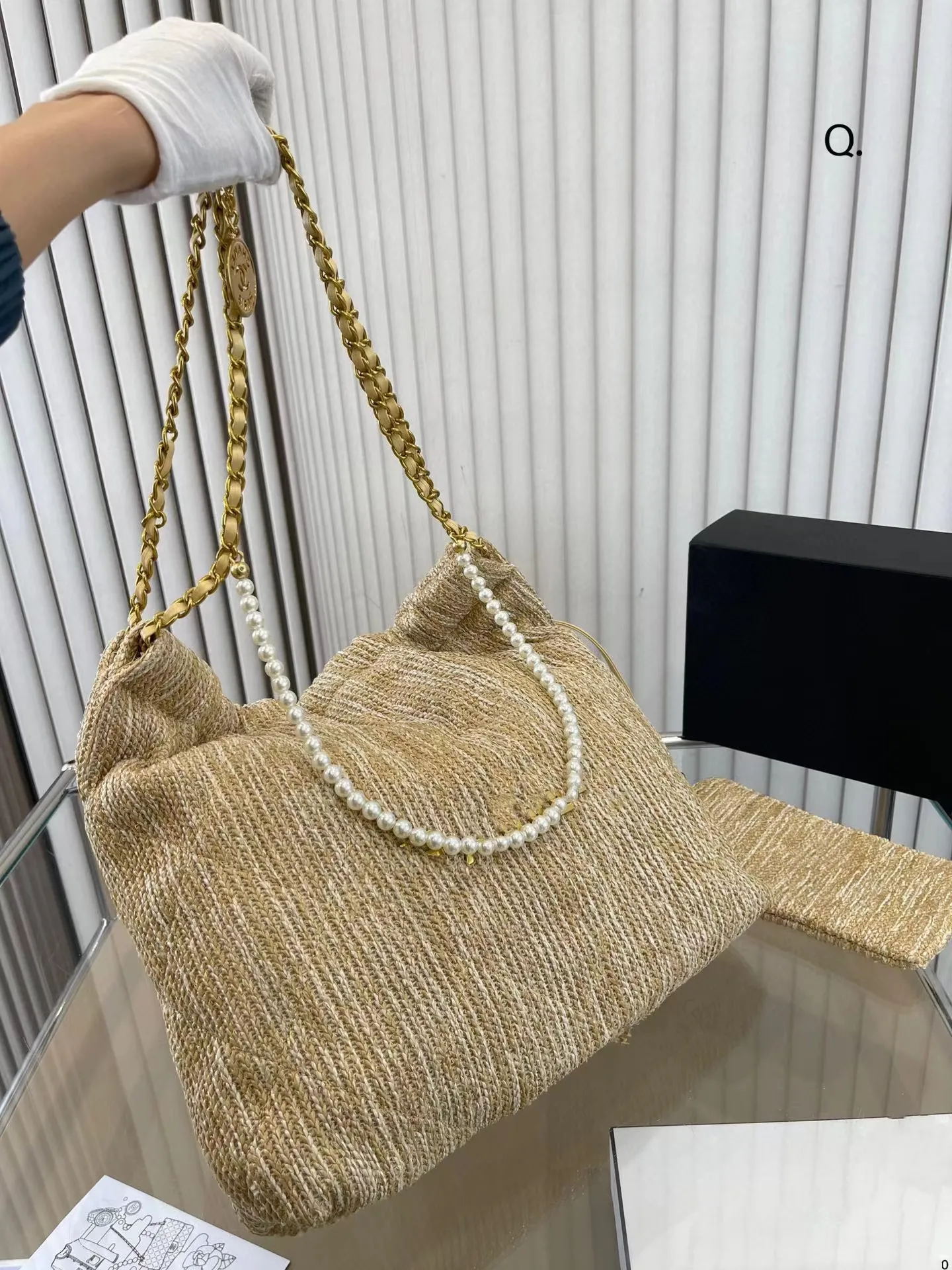 Fashion Bags handbag designer bag shoulder bag crossbody bag handbag wrist bag dinner bag woman bag imported python skin all copper vintage hardware