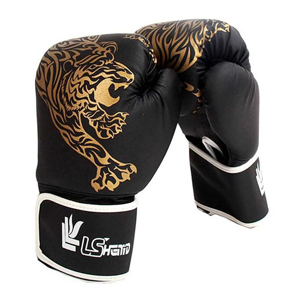 Equipamento Protetor Luvas Kick Boxing PU Karatê Muay Thai Guantes De Boxeo Luta Livre MMA Treinamento Adultos Crianças Equipamento guantes de boxeo boxe HKD230718