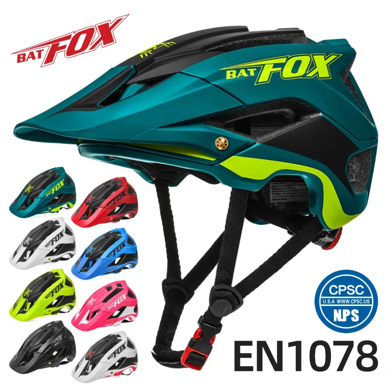 Езды на велосипеде Batfox Men Road Mountain Bike Bilme Capacete Da Bicicleta Bicycle Casco MTB Cascos Bicicleta 230717