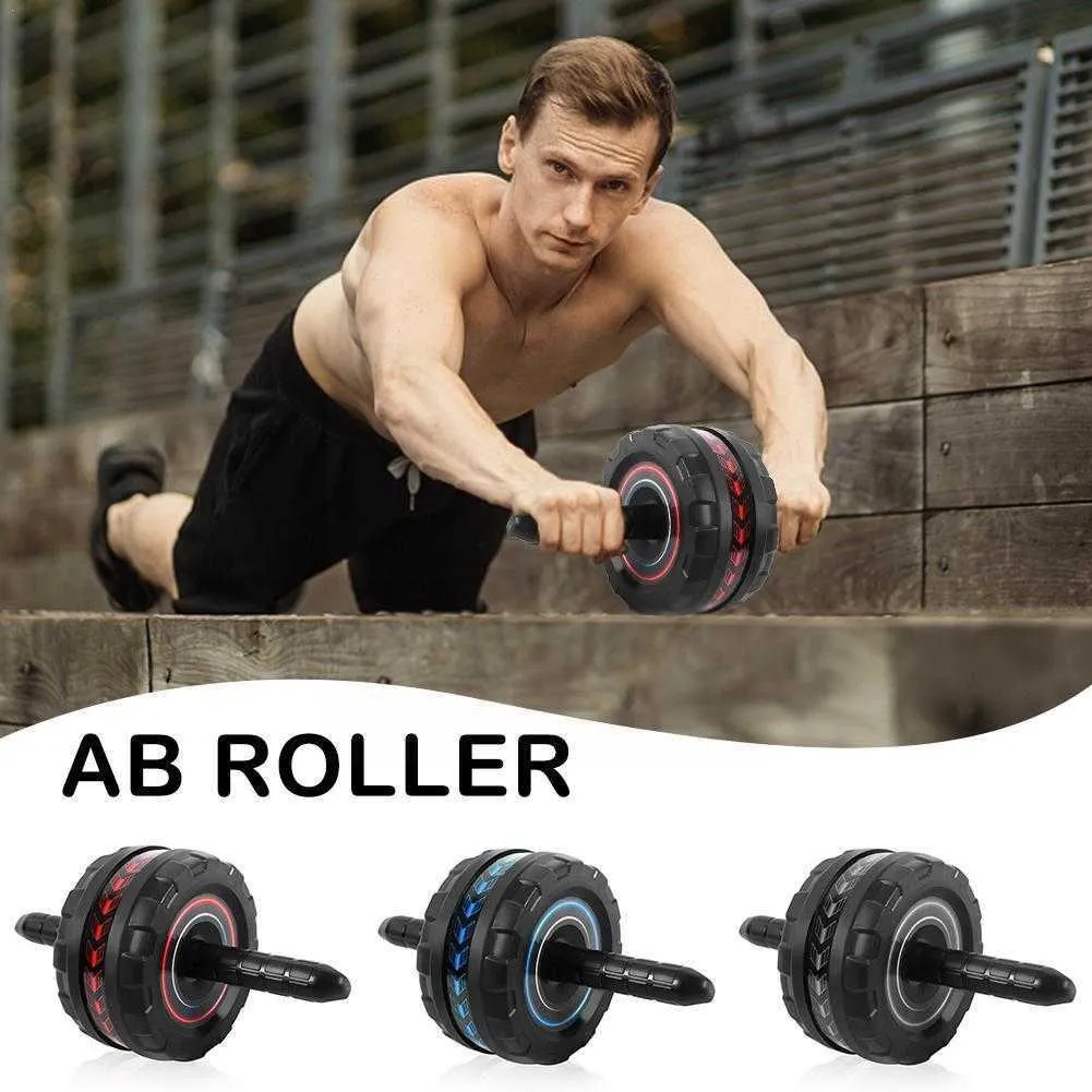 Ab Rollers Roue Abdominale Home Gym Roller AB Roller Roue De Gymnastique Fitness Entraînement Abdominal Équipement De Sport Fournitures pour Corps Sha G9O5 HKD230718