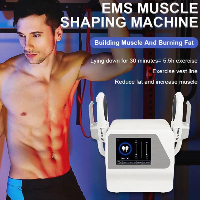 HIEMT Abs Training EMS Slimming Machine Electromagnetic Muscle Stimulator EMSlim With RF Machine Fat Burning Butt Lift Body Conturing Equipment Ems stimulator machine muscle building butt lift device - Honkay ems sculpting machine muscle building,ems sculpting machine,ems muscle stimulator machine,muscle building machine,ems stimulator machine