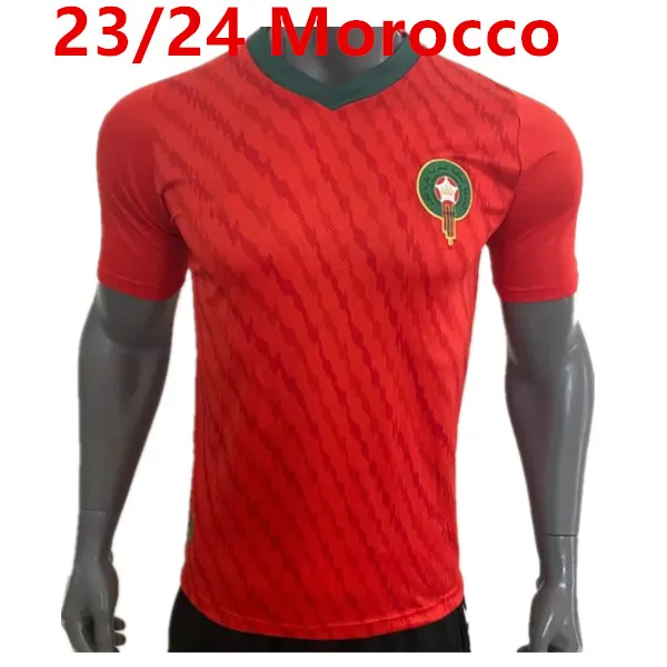 2024 maglie da calcio marocchino 2023 HAKIMI Maillot marocain ZIYECH EN-NESYRI magliette da calcio uomo bambini kit HARIT SAISS IDRISSI BOUFAL maglia Maroc maglia della squadra nazionale