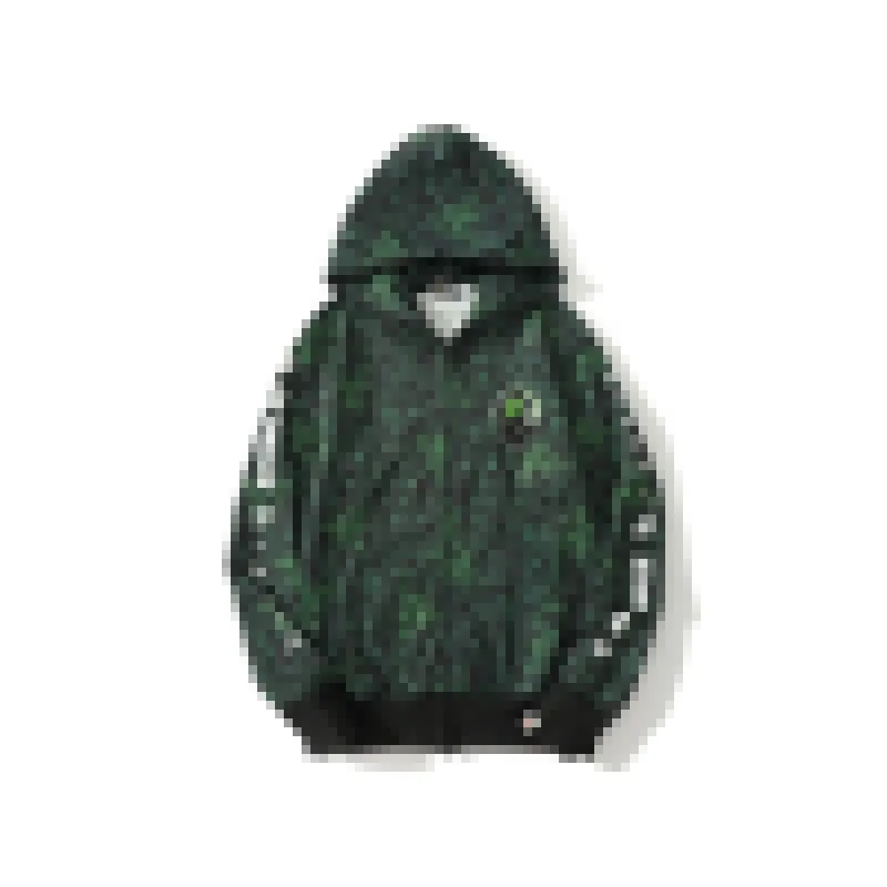 Nieuwe A Bathing A Ape Alphabet Co-merk Esports Camo-hoodie