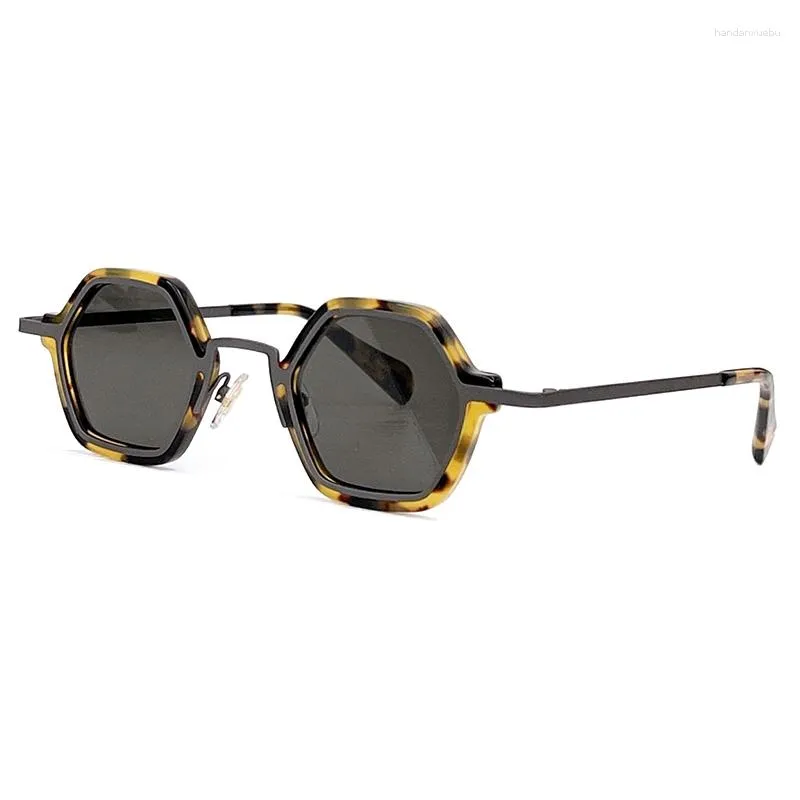 Okulary przeciwsłoneczne unisex retro mała rama owalna moda okulary słoneczne letnie zabytkowe odcienie okulary damskie