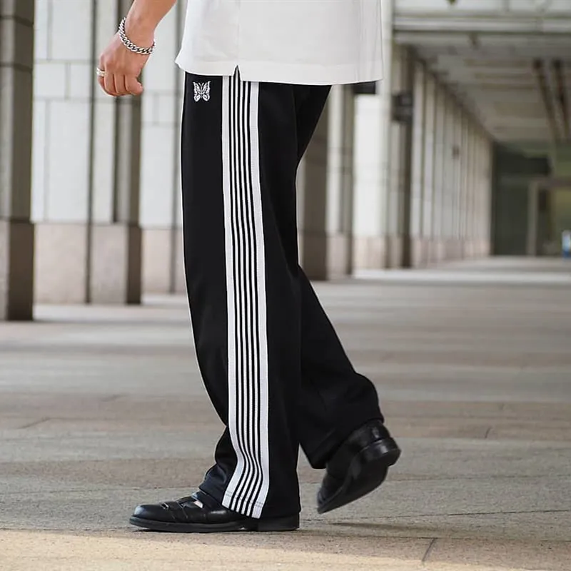 Men's Pants AWGE Needles Track Suit Corduroy Sweatpants with