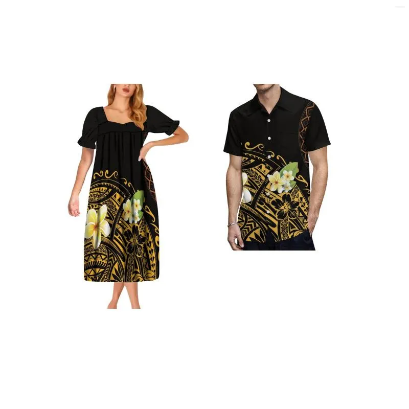 Vestidos casuais 2023 chegadas de verão Muumuu estilo feminino design tribal 6XL personalizado sob demanda vestido de noite sem mínimo