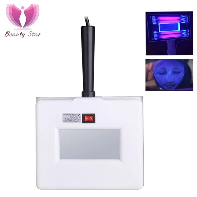 Ansiktsvårdsenheter Beauty Star Lamp Skin UV Analyzer Wood Testing Examen Förstoringsmaskin SPA 230617