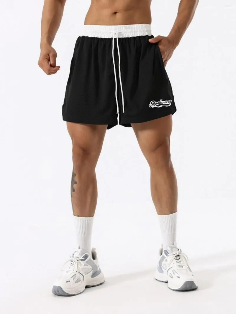 Pantaloncini da uomo 2023 Pantaloni sportivi da basket traspiranti ad asciugatura rapida per la scuola Capris da corsa