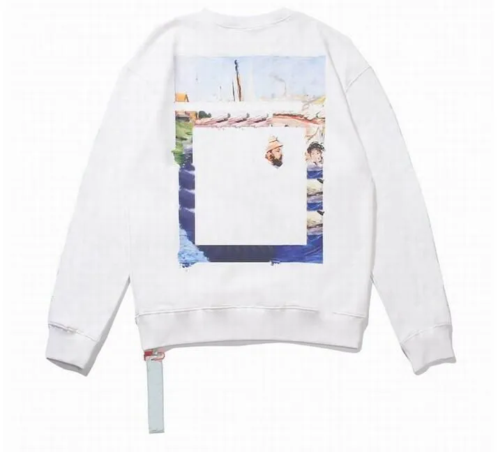 Off White Hoodie Hoodie Offwhite Men Streetwear Offs White Shirts