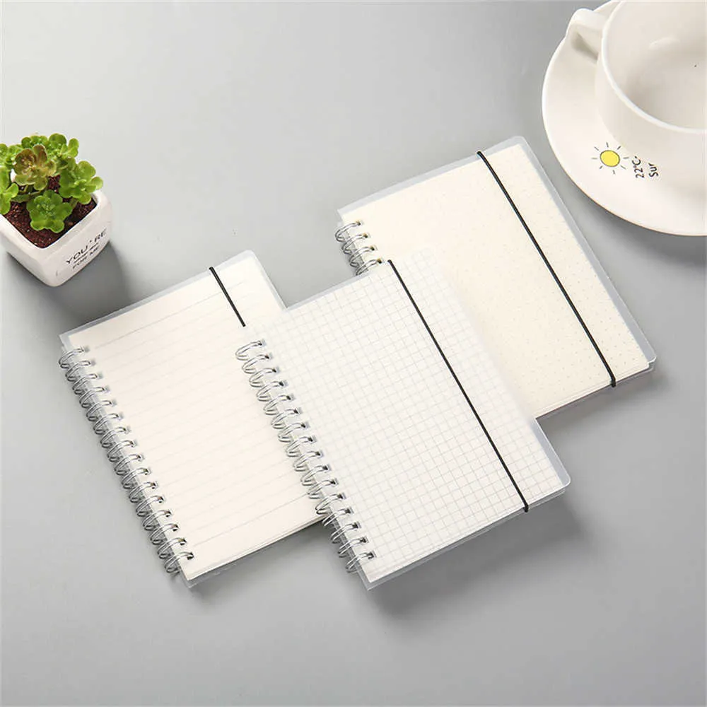 Simple Paper Notebook DHgate.com:A6 Spiral Notebook, Creative Simple Scrub Notepad, Dotted ...