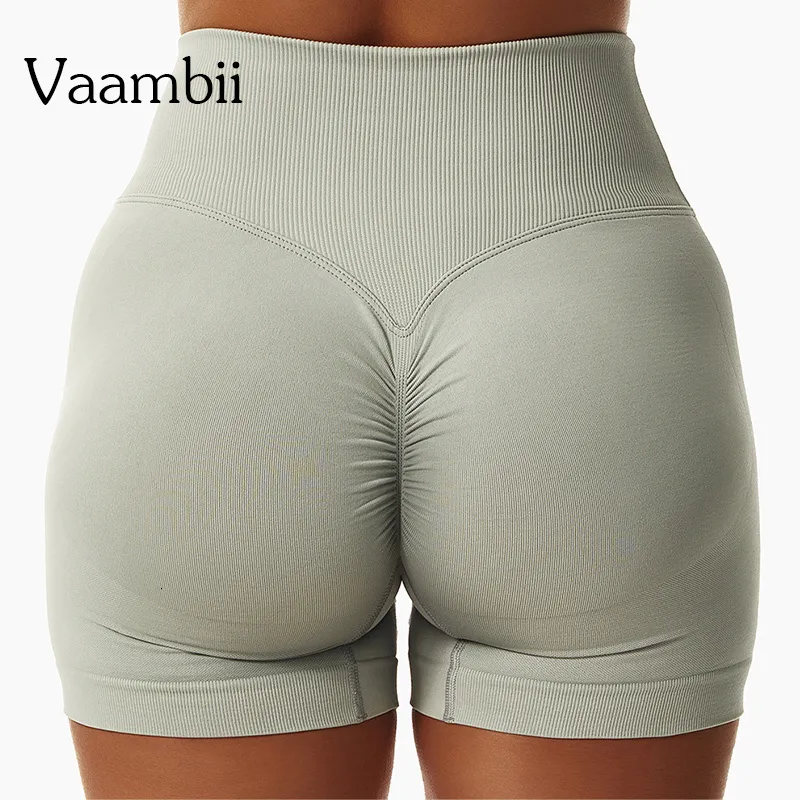 Dames shorts fitness shorts hoge taille vrouwelijk strakke naadloze zomer gym shorts scrunch butt yoga shorts workout kleding voor vrouwen 230717