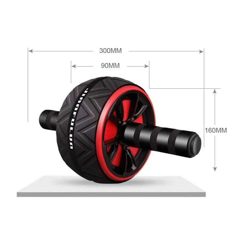 Roue Abdominale Ab Roller Avec Tapis pour L'entraînement De La Force Abdomin