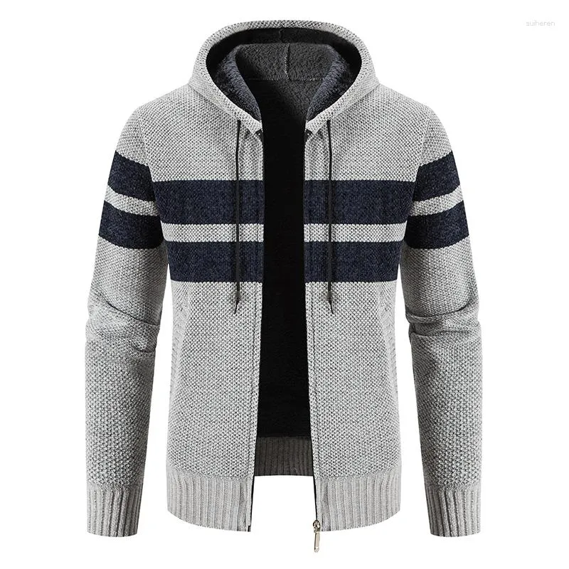 メンズセーター2023秋/冬のセーターファッションニットカーディガン高品質のカジュアルジャケットジッパー6627