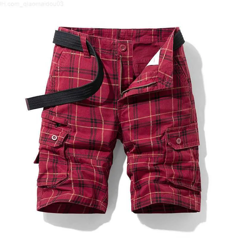 2022 Mens Plaid Mens Jean Shorts Clearance Stylish Solid Colors