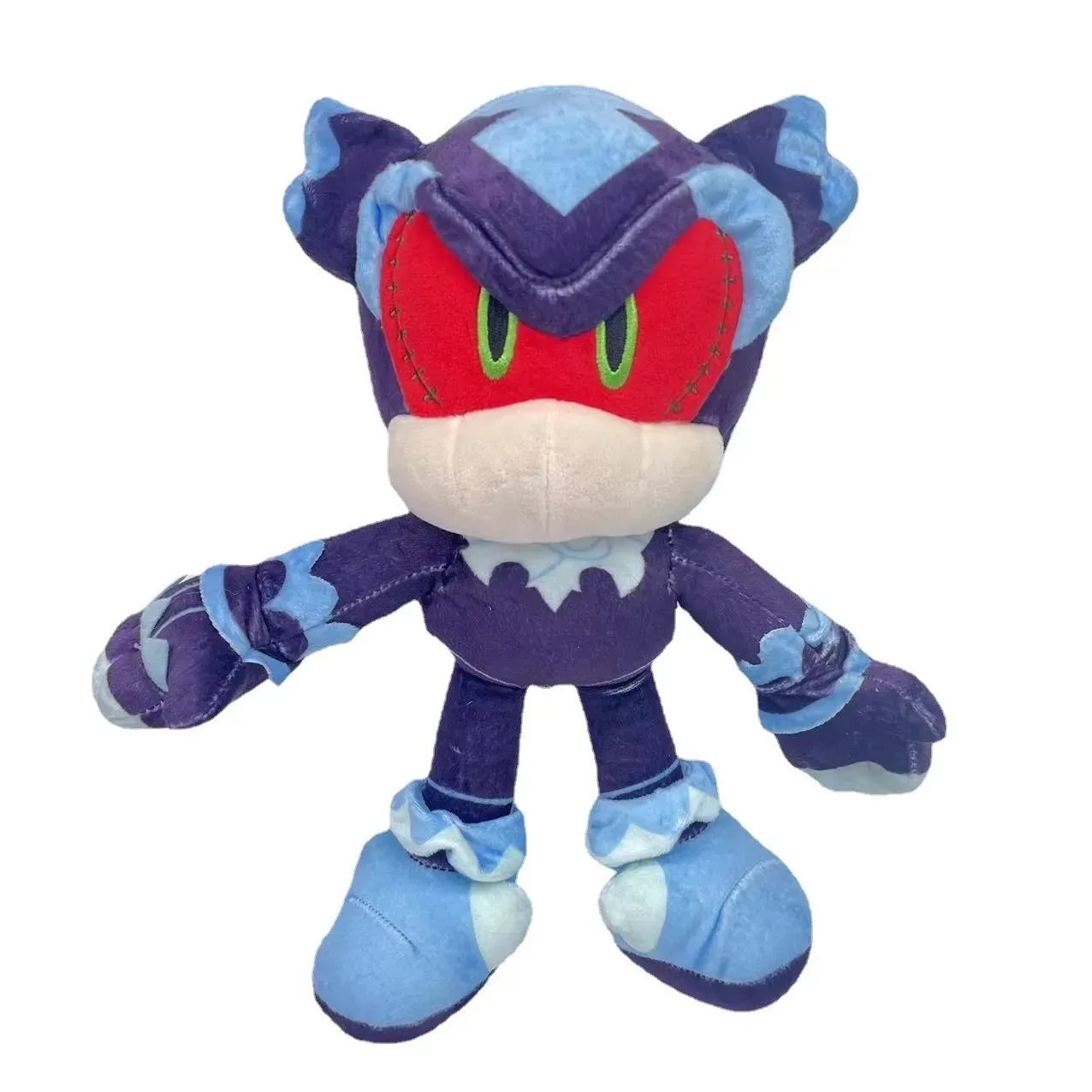 Nouvelle laine bicolore épissant la souris Sonic dans une poupée de jeu pour enfants en peluche