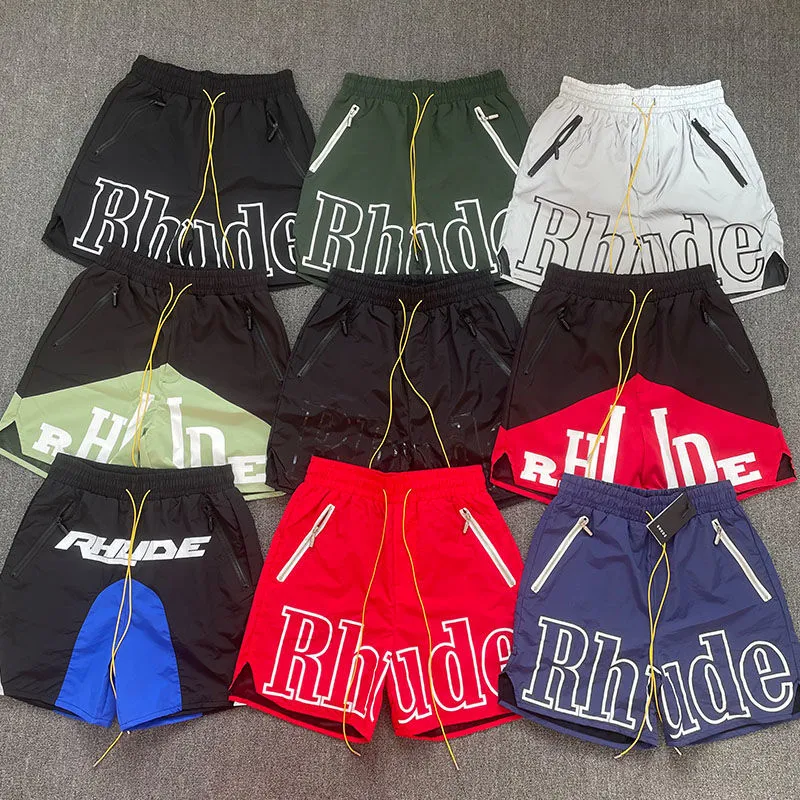 Herren-Shorts, Sommer-Luxus-Buchstabendruck, modische Strand-Entspannungshose, Damen-Streetwear, Rot, Blau, Schwarz, Lila, Herren-Shorts in europäischer und amerikanischer Größe