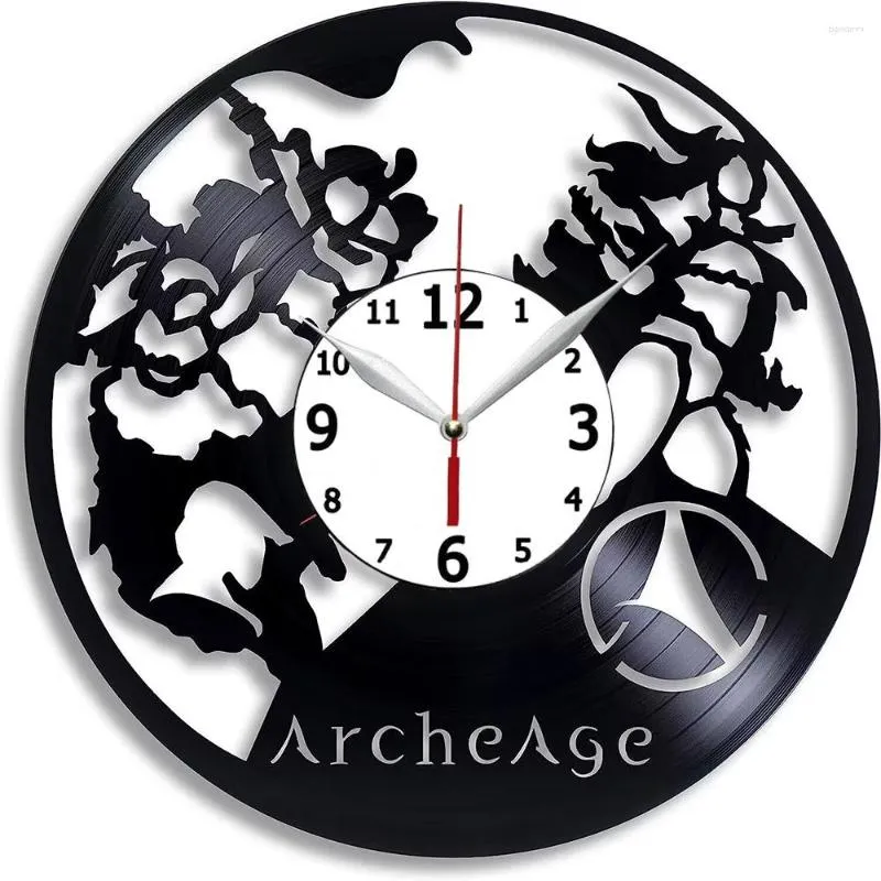 Relógios de parede ArcheAge Clock com a imagem de um jogo de vídeo MMORPG Games Arte presente para qualquer ocasião