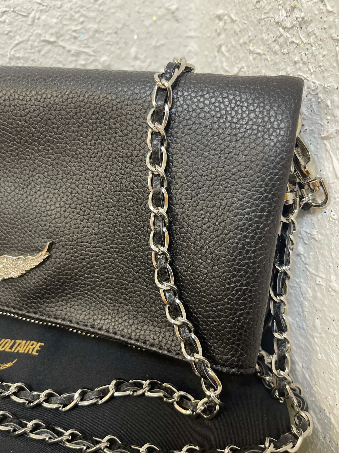 Zadig Voltaire Genuine Leather Luxury Clutch Bag Nakedvice Cross Body Bag  Shoulder Tote With Rock Swing Your Wings Design For Women And Men From  American_bag, $31.69