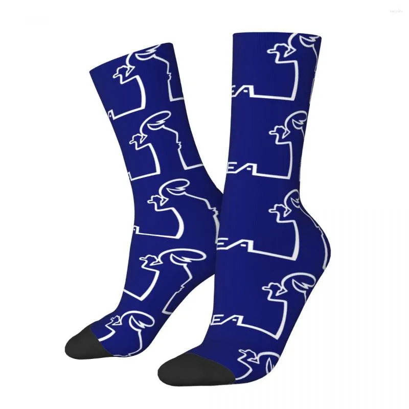 Erkek Çoraplar Komik Mutlu Tri Karışımı Retro Harajuku La Linea TV Sokak Tarzı Yenilik Deseni Ekip Çılgın Çorap Hediyesi Basılı