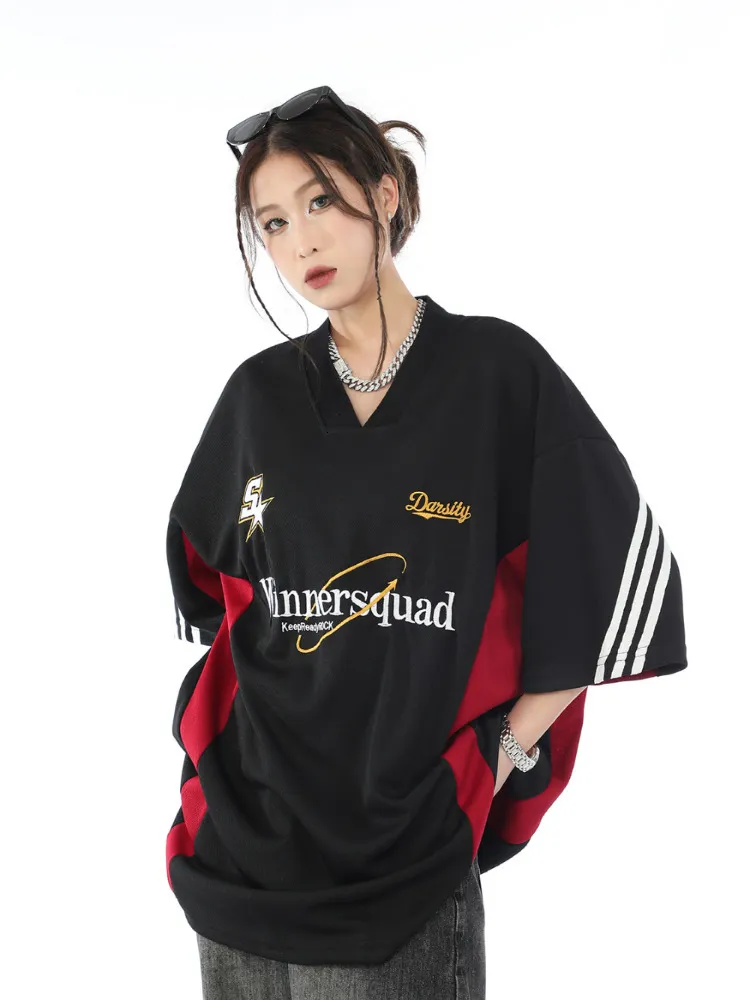 Женская футболка Y2K Корейская винтажная уличная одежда повседневная акубийская футболка с коротким рукавом acubi harajuku egirl
