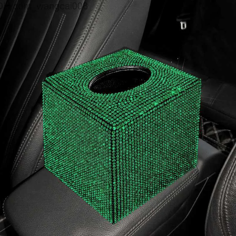 JNNJ Bling Bling Tissue Box voor Autoklep, Handgemaakte Auto Tissue Box Auto Zonneklep Papieren Houder met Fonkelende Kristallen (Wit JNNJ Bling Bling Tissue Box voor Autoklep, Handgemaakte Auto Tissue Box Auto Zonneklep Papieren Houder met Fonkelende Kristallen (Wit