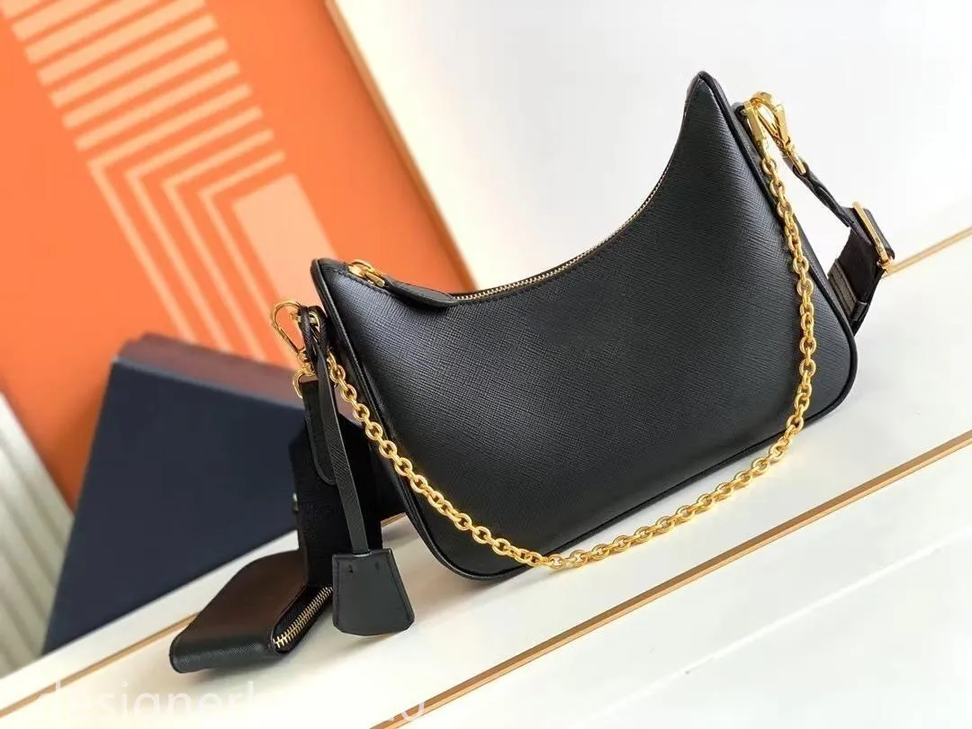 حقيبة مصممة مصغرة حقيبة Luxurys Handbags Hobo Bag Strap Crossbody Prest Classic Bags zip reegition saffiano geather name plate wholesale women sadies