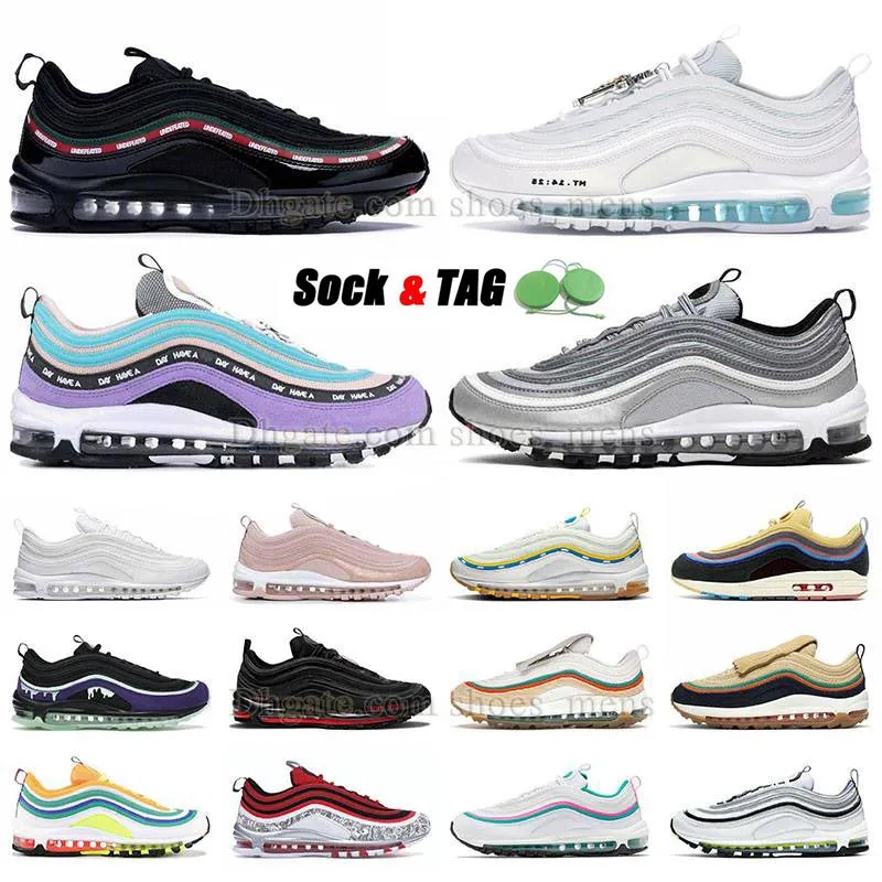 SW 97 tn 97s hardloopschoenen Sean Wotherspoon Satan Safari The Undefeated Triple Zwart Wit Roze Sliver Bullet Jesus South Beach Dhgate Designer Trainers Heren Dames