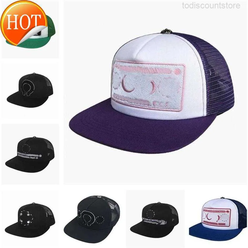 Cross Bloem Snapbacks Designer Caps Honkbal Harten Heren Blauw Zwart Vrouwen Hoeden Hoge Kwaliteit Ch Cap Chrome 814276h04li