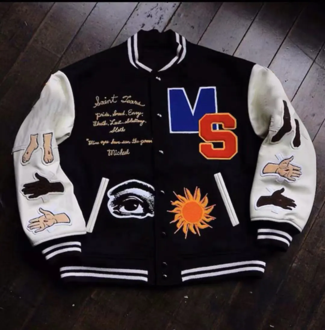 Save Big on Bulk Varsity Jacket Mens Designer Jacket Designer Jacket  Varsity Jacket Men Sports Jacket Brand Embroidery Baseball Streetwear  Patchwork