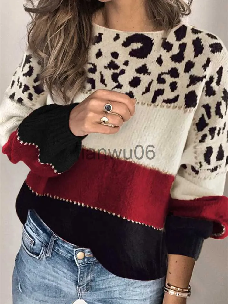 Kvinnors tröjor Kvinnor Stickad tröja Fashion Overized Pullovers Ladies Winter Loose Sweater Korean College Style Women Jumper Cardigan Feminin J230718