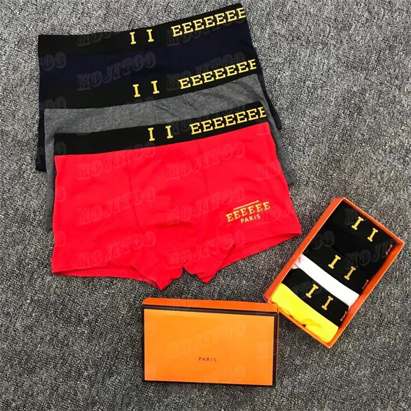 Män underkläder designer underbyxor sexiga män boxare shorts vintage gay boxer designers underkläder