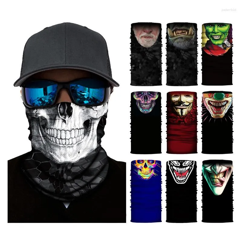 Bandanas Neck Gaiter Face Mask Sport Seamless Bandana Buffs Motorcykel Balaclava Cycling Shield Cover Scarf Climbing vandring 2#