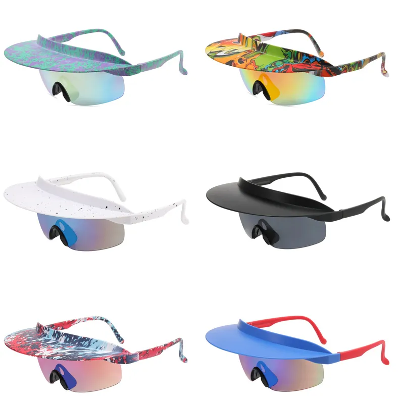 Bisiklet güneş gözlükleri en yeni çerçeve gözlük gözlükleri marka lüks tasarımcı yaz sürüş güneş gözlüğü şapka gözlük UV400
